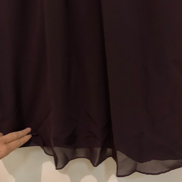 Beautiful Deep Purple Gown! - Picture 4 of 5